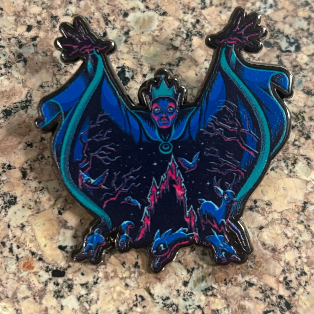 Disney Pin 2020 Neon Villains Booster Set - Evil Queen Only